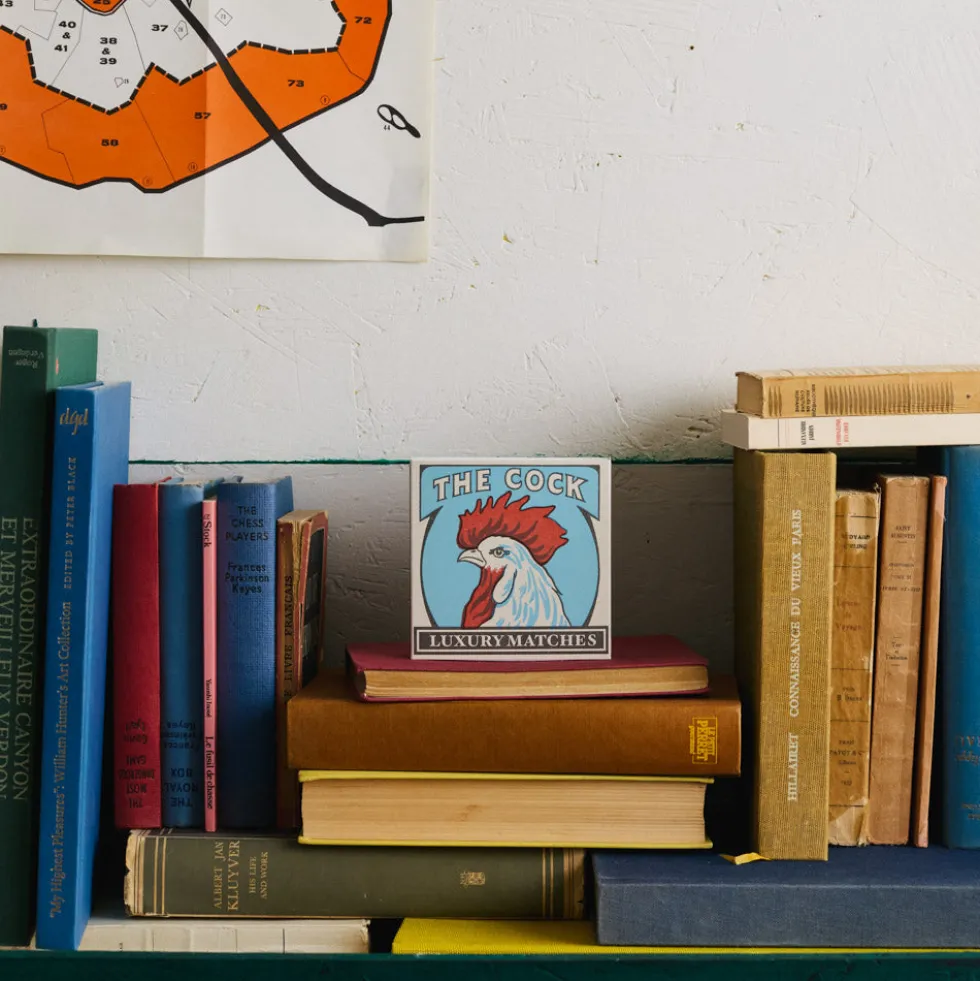 Boîte de 150 grandes allumettes - Coq - Archivist