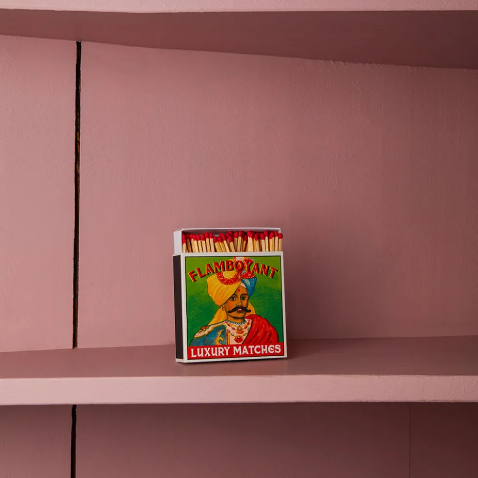 Boîte de 150 grandes allumettes - Flamboyant - Archivist