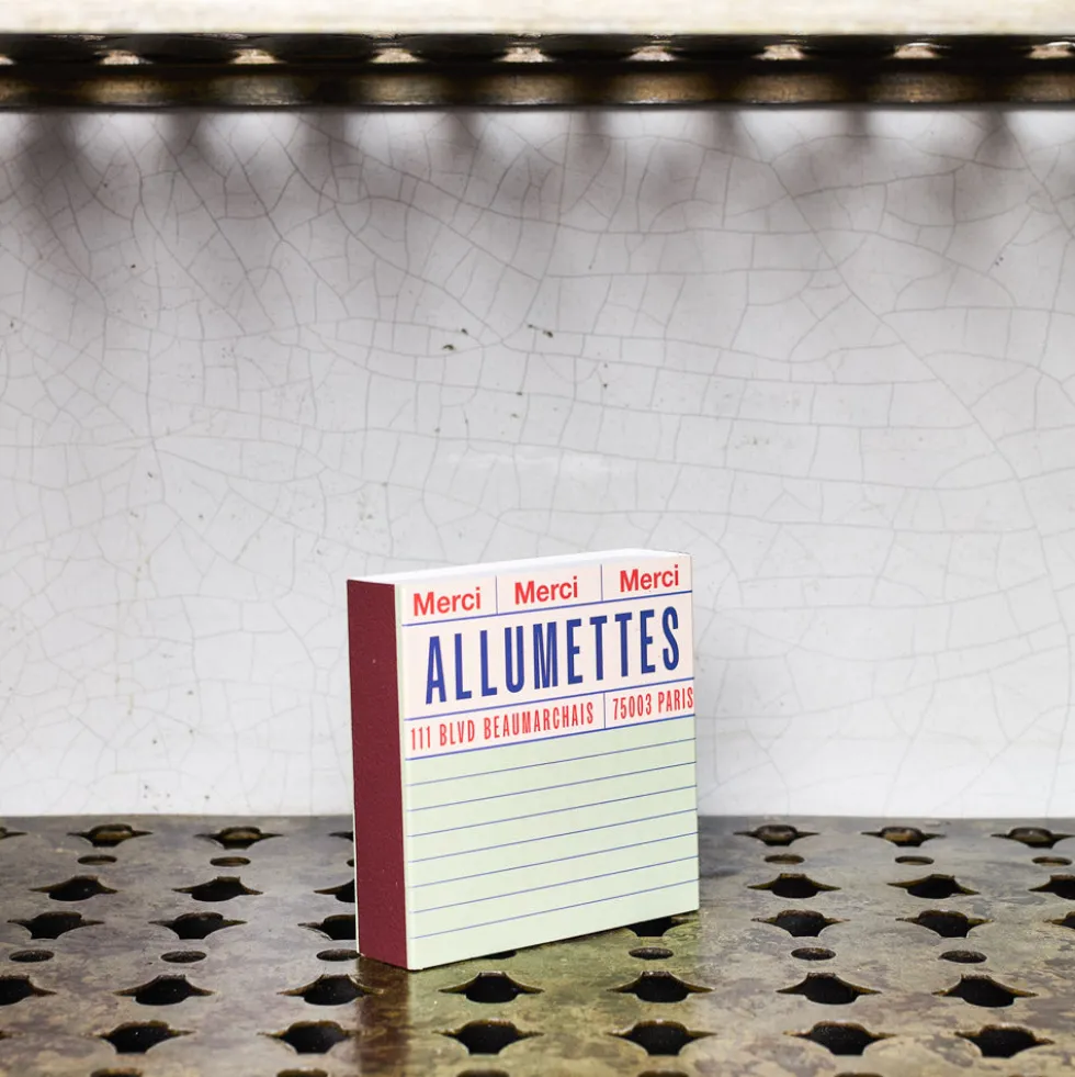 Boîte de 120 grandes allumettes - Liste