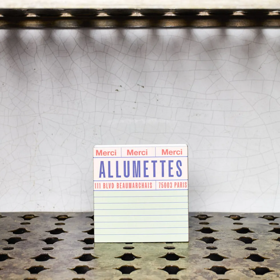 Boîte de 120 grandes allumettes - Liste