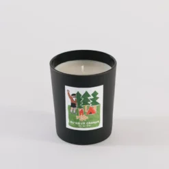 Bougie Au Vieux Campeur - Feu de bois
