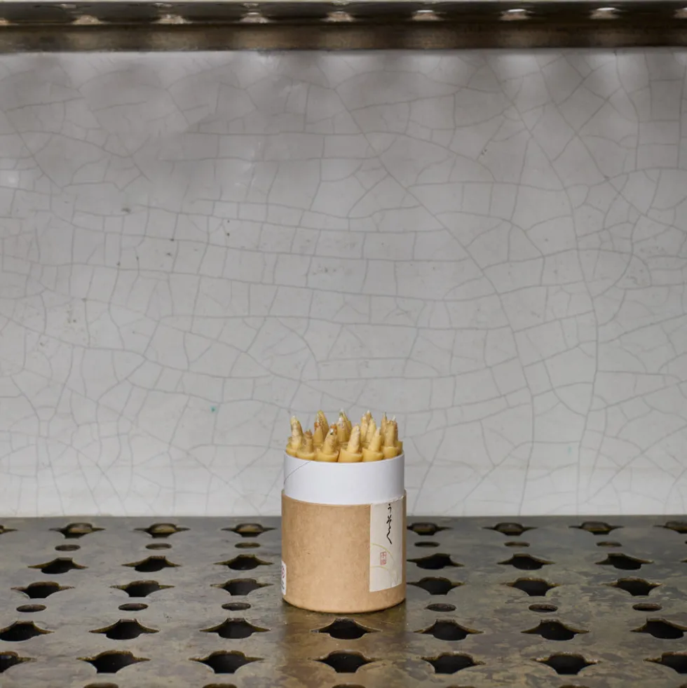 Bougies en cire de riz