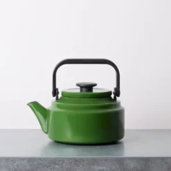 Bouilloire en émail - Vert