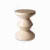 Bout de canapé Zig Zag - Beige