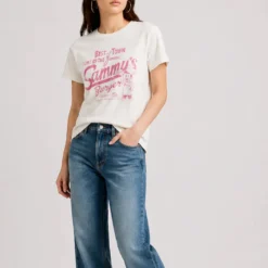 Bowery - T shirt Sammys Burger - Blanc