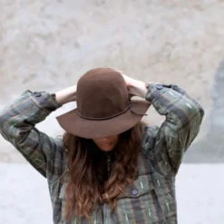 Bsbee - Chapeau Fedora - Marron