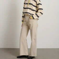 B Sides - Jeans Slim Lasso - Chalk Overdye