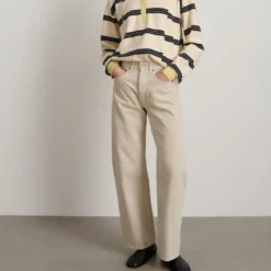B Sides - Jeans Slim Lasso - Chalk Overdye