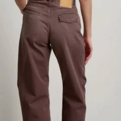 B Sides - Pantalon chino Lange Lasso - Marron Vintage Tess