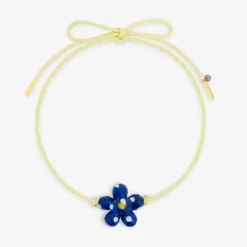 Cajal - Collier Halo Pop - Bleu Blanc & Jaune