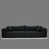 Canapé Slow Family 4 places - Lin Nuit - Bed&Philosophy