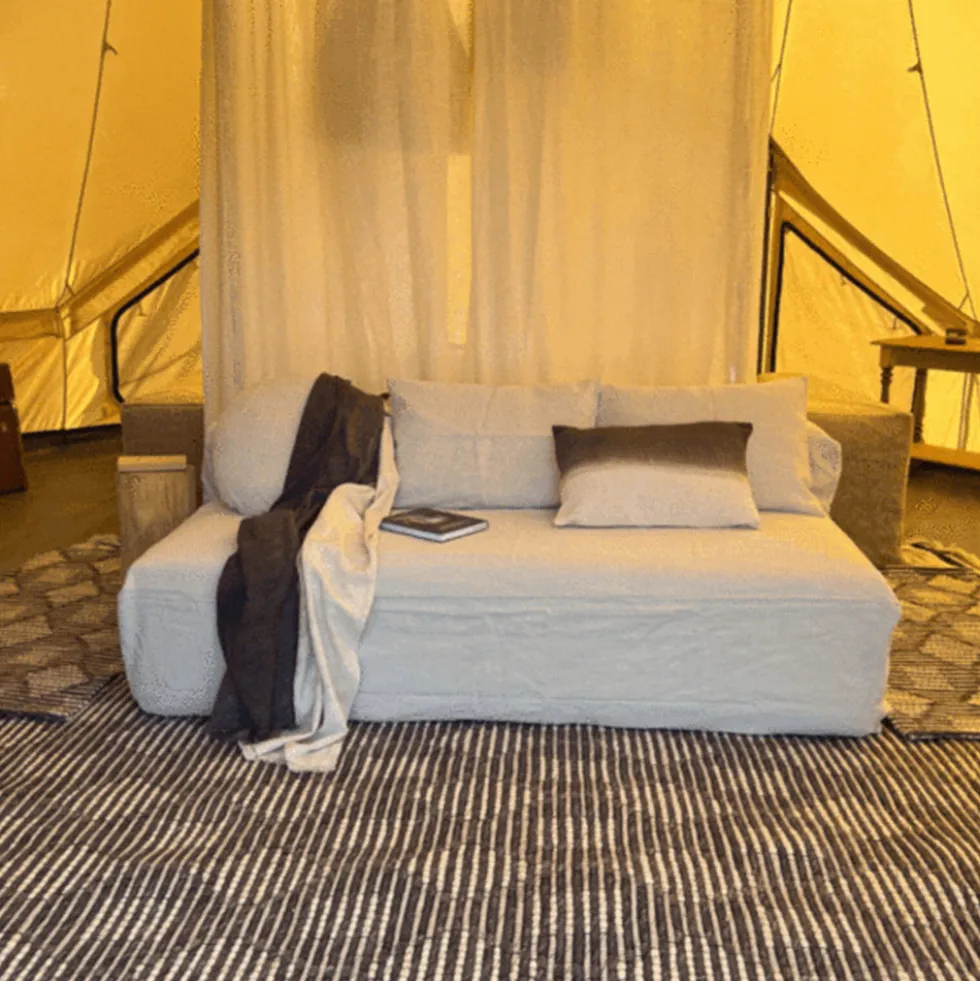 Canapé Urban Convertible 3 places - Blanc Craie - Bed&Philosophy