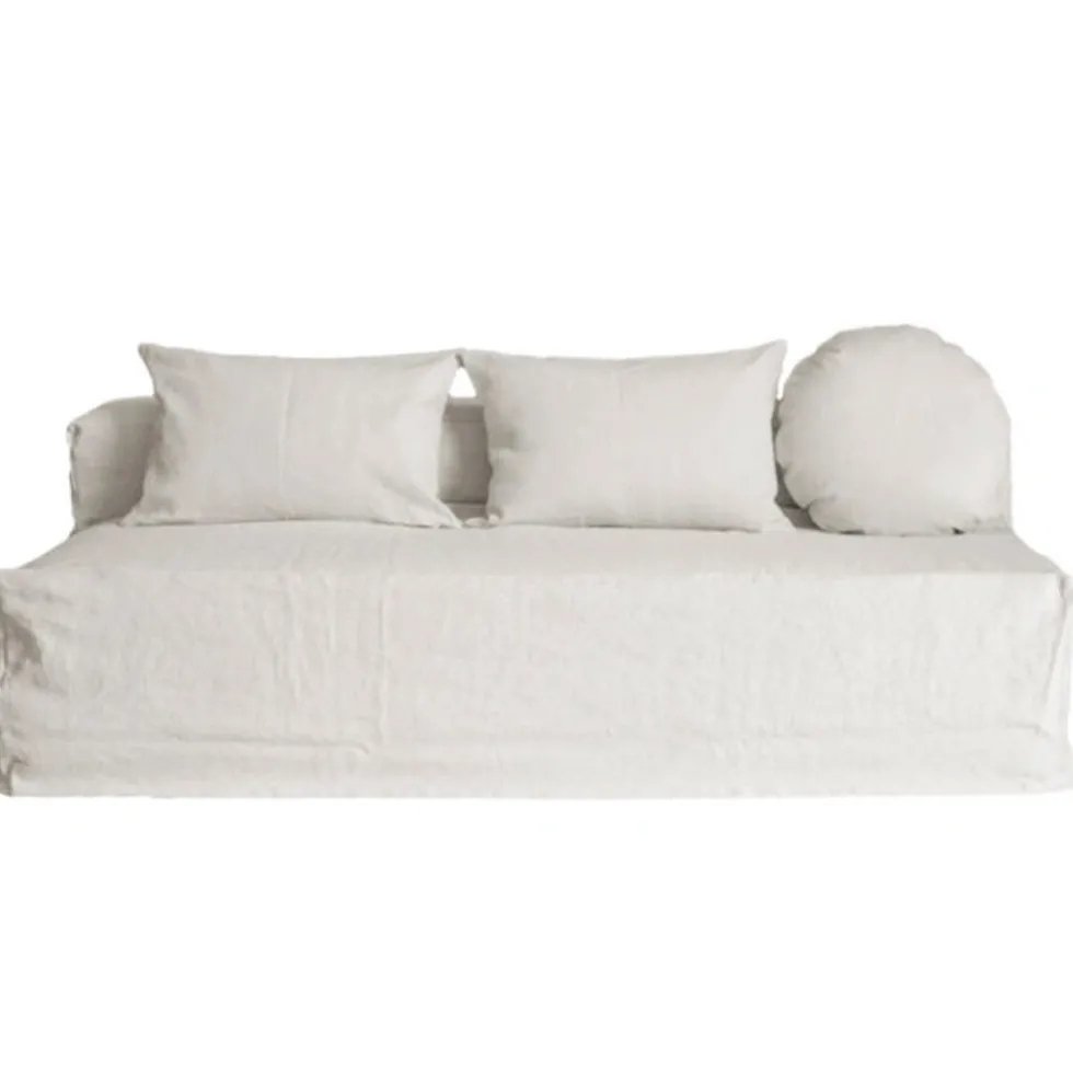 Canapé Urban Convertible 3 places - Blanc Craie - Bed&Philosophy