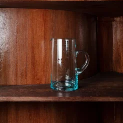 Carafe en verre recyclé