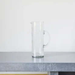 Carafe martelée - Transparent