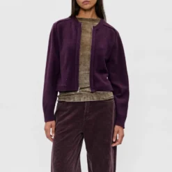 6397 - Cardigan Selvedge - Boysenberry
