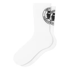 Carhartt WIP - Chaussettes Hugging Cats - Blanc