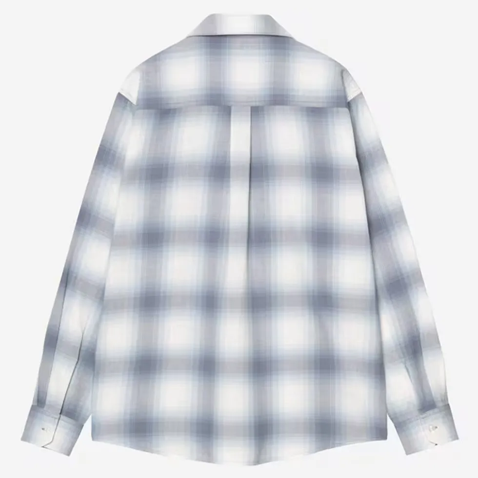 Carhartt WIP - Chemise LS Tyers - Shady Blue Check