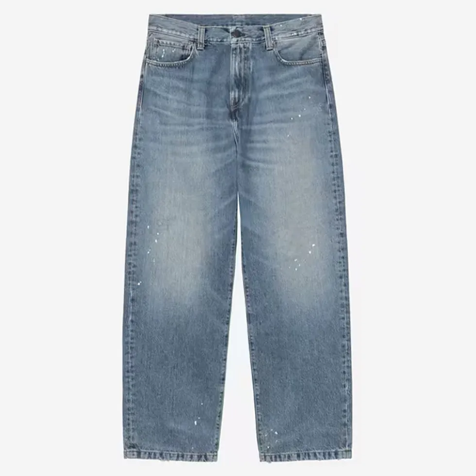 Carhartt WIP - Jeans Landon - Blue Destroy Wash