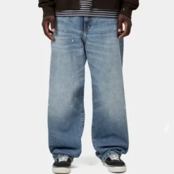 Carhartt WIP - Jeans Landon - Blue Destroy Wash
