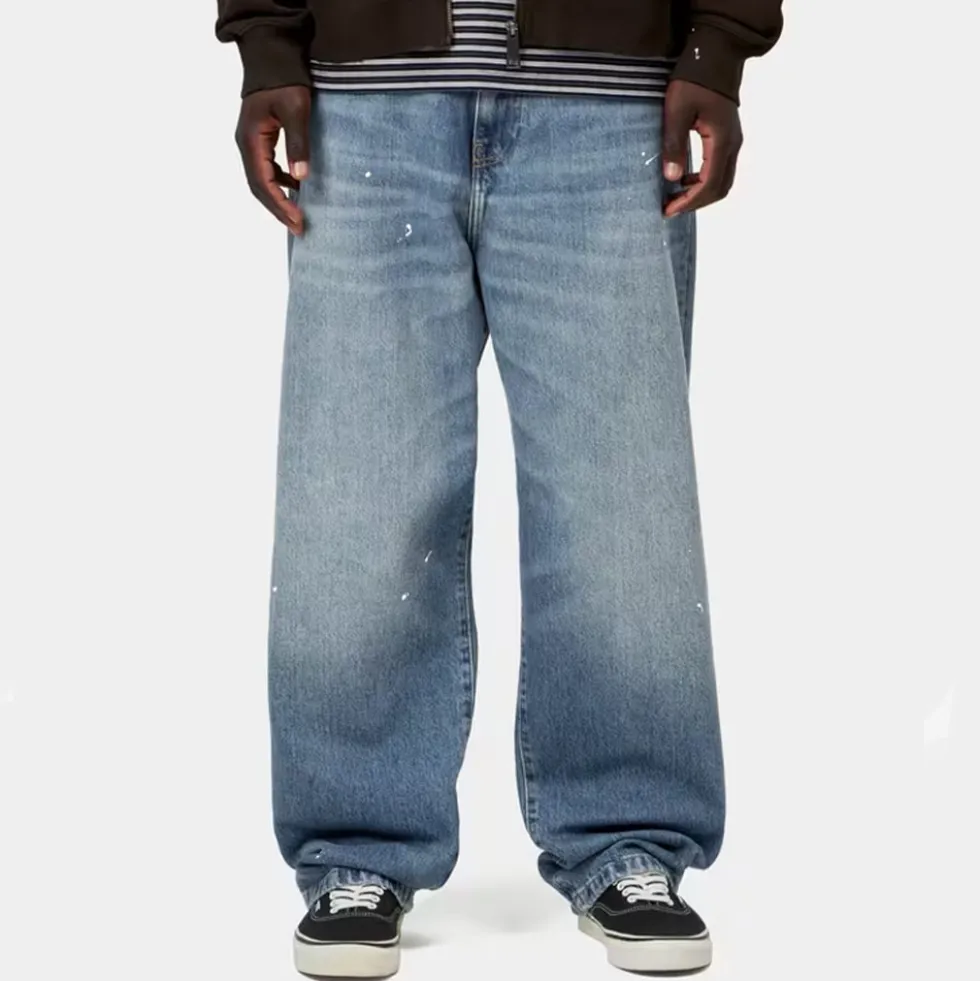 Carhartt WIP - Jeans Landon - Blue Destroy Wash