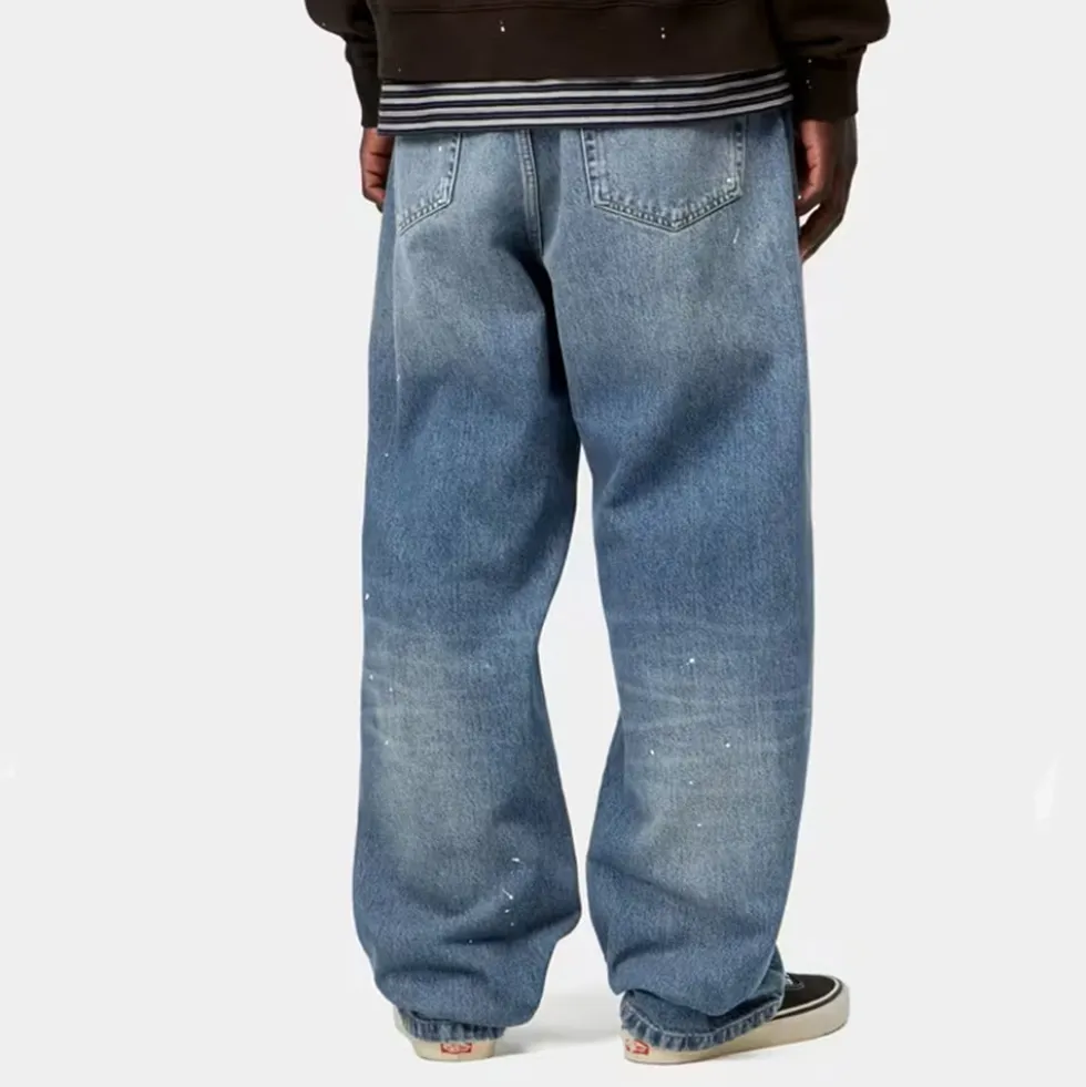 Carhartt WIP - Jeans Landon - Blue Destroy Wash