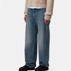 Carhartt WIP - Jeans W Arin Fairfield Denim - Bleu Dark Used Wash