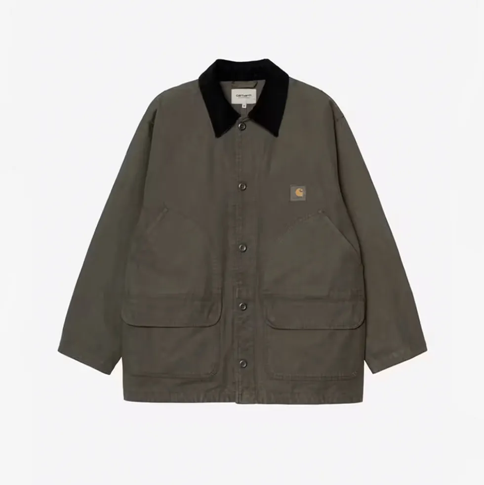 Carhartt WIP - Manteau Prescott - Oxide Vert Noir