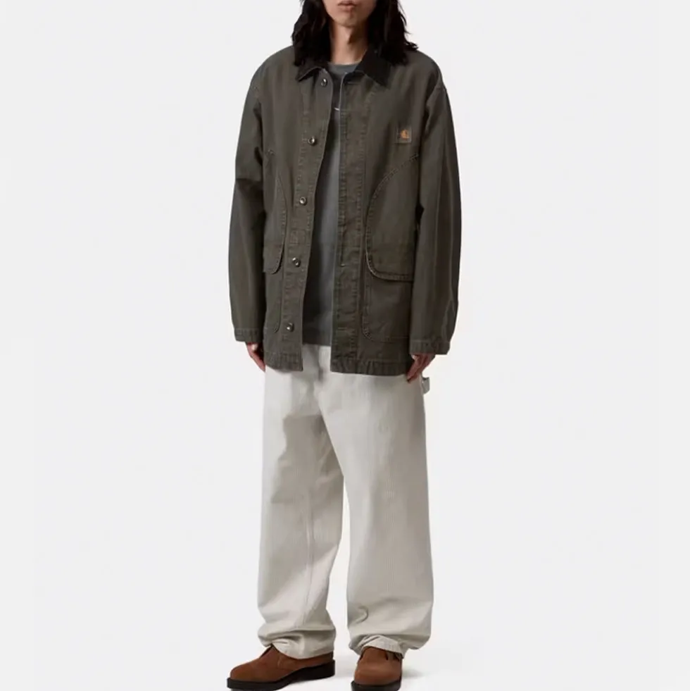 Carhartt WIP - Manteau Prescott - Oxide Vert Noir