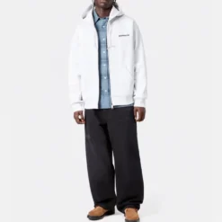 Carhartt WIP - Pantalon Brandon Canvas - Noir Grind Washed