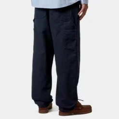 Carhartt WIP - Pantalon Single Knee - Marine Foncé