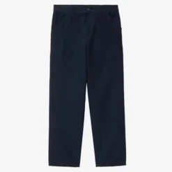Carhartt WIP - Pantalon Single Knee - Marine Foncé