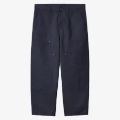 Carhartt WIP - Pantalon Walter Double Knee - Navy Garment Dyed