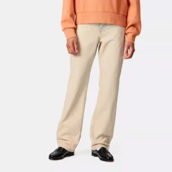 Carhartt WIP - Pantalon W' Noxon - Bleu Sable Bleached