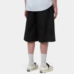 Carhartt WIP - Short Brader - Noir Délavé