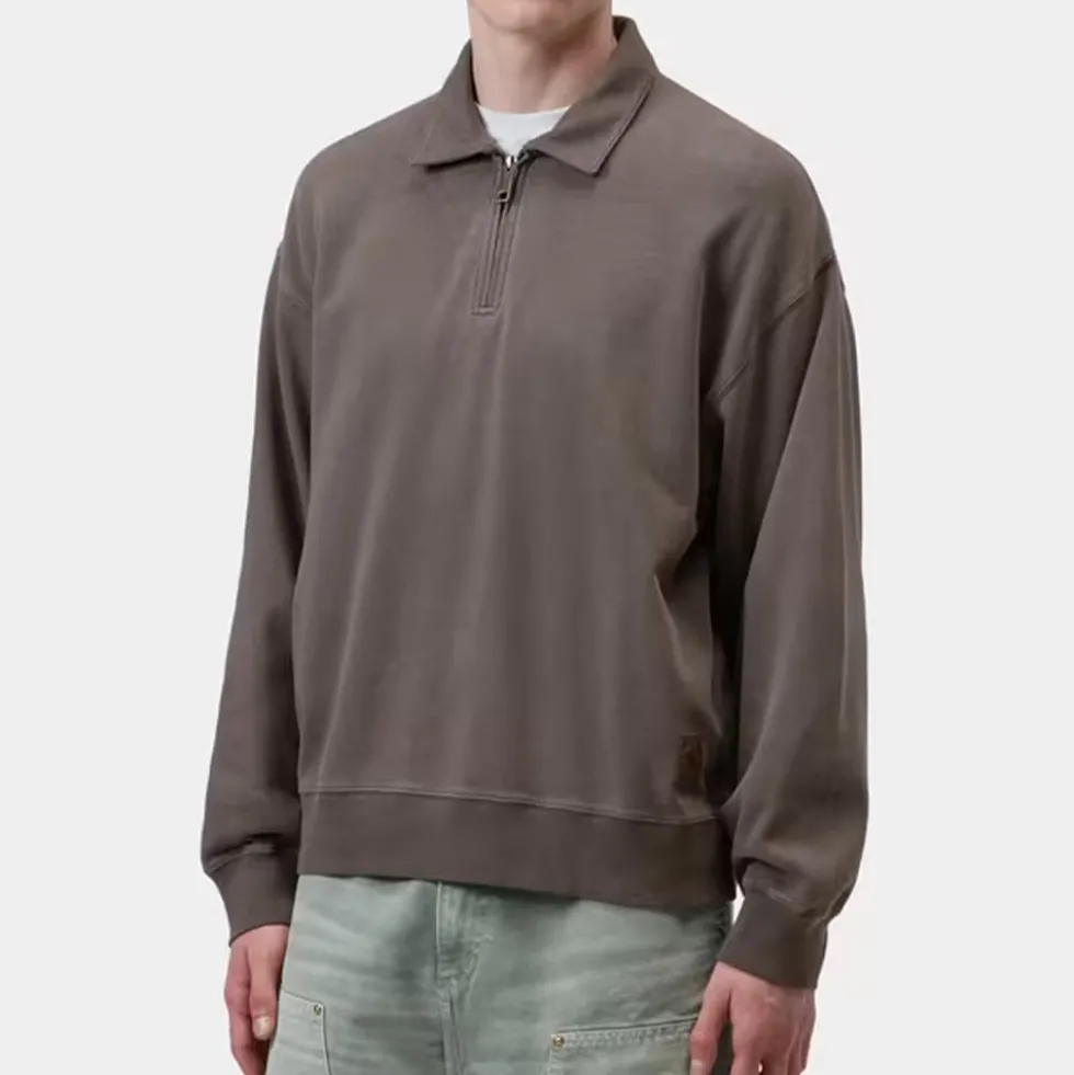 Carhartt WIP - Sweat Harper Polo - Tobacco