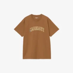 Carhartt WIP - T-shirt SS Monogram - Marron Hamilton