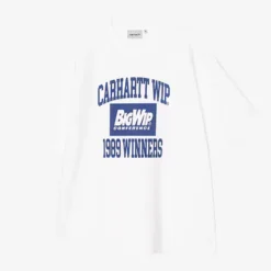 Carhartt WIP - T-shirt SS 1989 Winners - Blanc