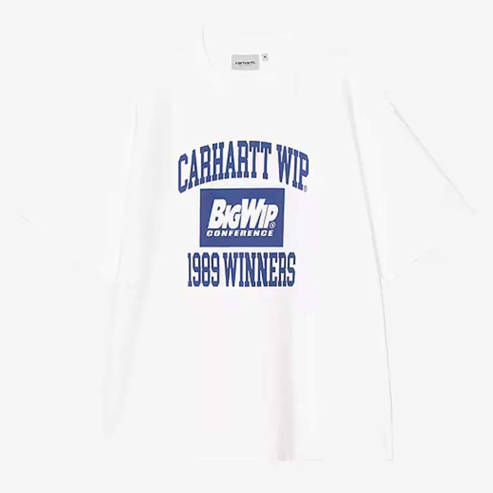 Carhartt WIP - T-shirt SS 1989 Winners - Blanc