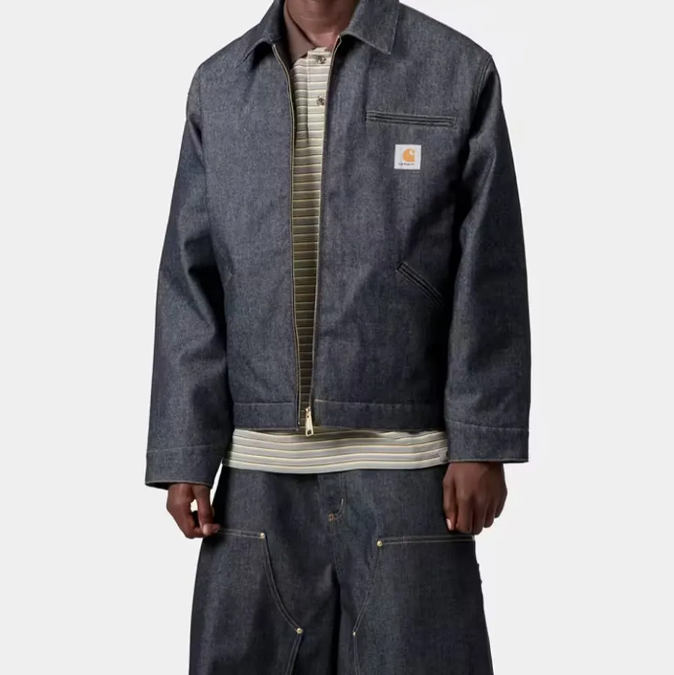 Carhartt WIP - Veste Og Detroit - Bleu Rigide