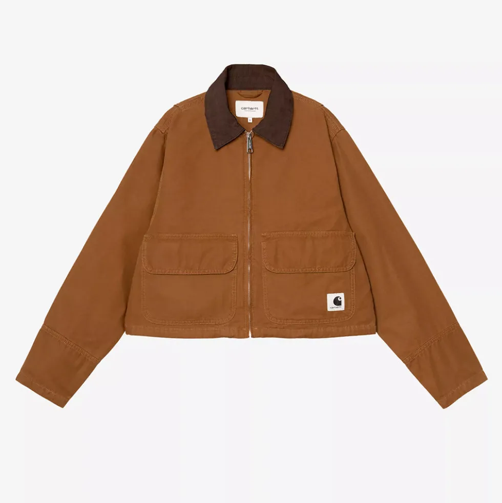 Carhartt WIP - Veste W Prescott - Marron Hamilton