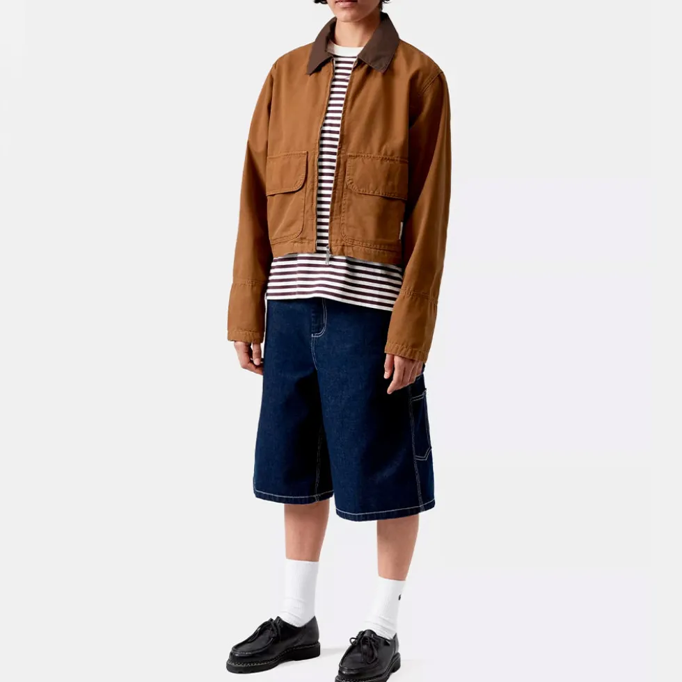 Carhartt WIP - Veste W Prescott - Marron Hamilton