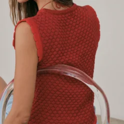 Carlota Cahis - Gilet Cute - Cherry
