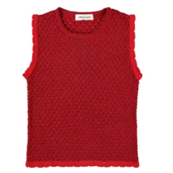 Carlota Cahis - Gilet Cute - Cherry