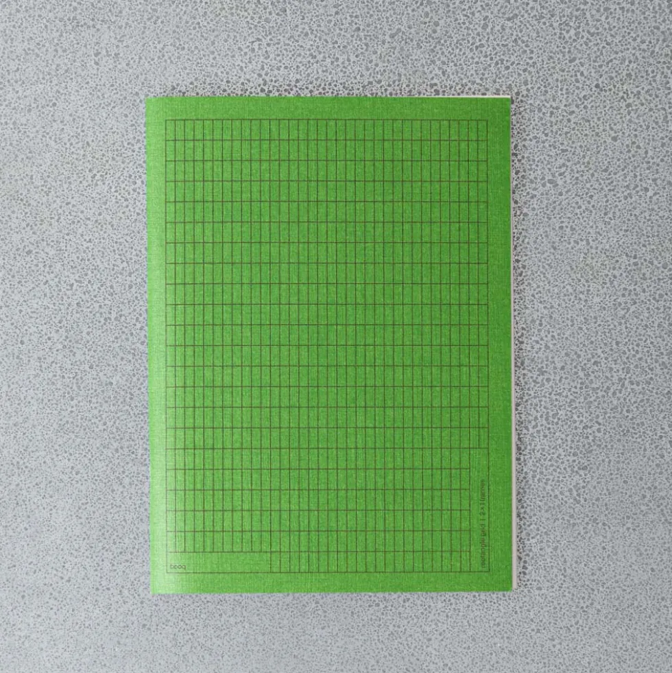 Carnet Booq - Bleu & Vert