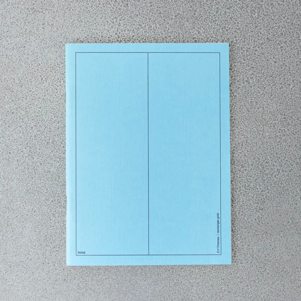 Carnet Booq - Bleu & Vert