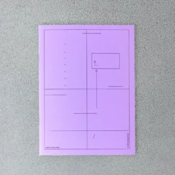 Carnet Booq - Bleu & Violet