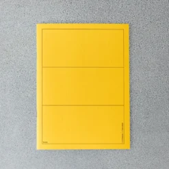Carnet Booq - Jaune & Violet