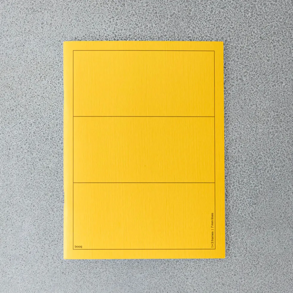 Carnet Booq - Jaune & Violet