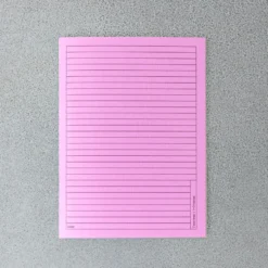 Carnet Booq - Jaune & Violet
